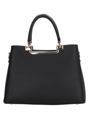 Charm Henkeltasche "Lucca" in Schwarz - (B)30 x (H)22 x (T)13 cm