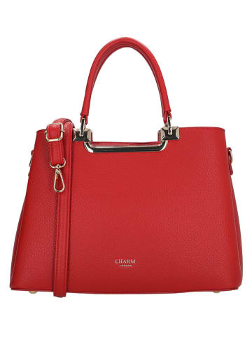 Charm Henkeltasche "Lucca" in Rot - (B)30 x (H)22 x (T)13 cm