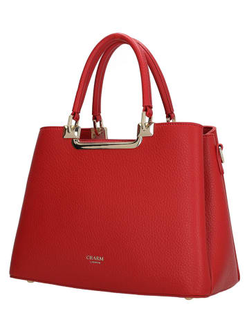 Charm Henkeltasche "Lucca" in Rot - (B)30 x (H)22 x (T)13 cm