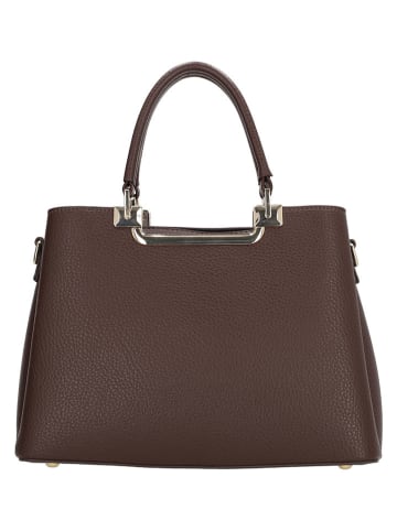 Charm Torebka "Lucca" w kolorze brązowym - 30 x 22 x 13 cm