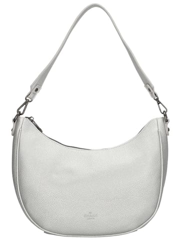 Charm Schultertasche "Montmartre" in Silber - (L)37 x (H)37 x (T)10 cm