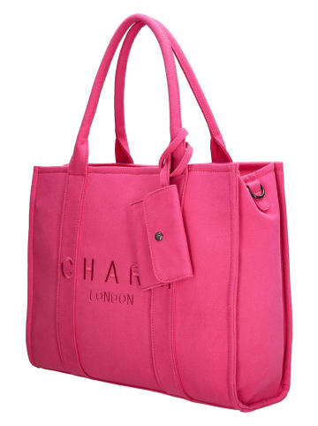 Charm Schultertasche in Pink - (B)42 x (H)34 x (T)16 cm