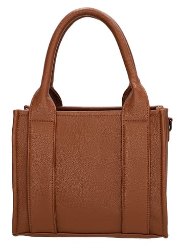 Charm Torebka "Bond" w kolorze jasnobrązowym - 26 x 21 x 13 cm