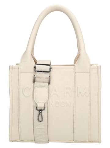 Charm Henkeltasche "Bond" in Beige - (B)26 x (H)21 x (T)13 cm