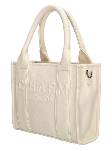 Charm Henkeltasche "Bond" in Beige - (B)26 x (H)21 x (T)13 cm