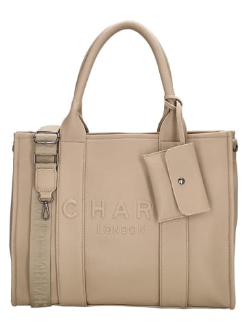 Charm Businesstasche "Bond" in Beige - (B)42 x (H)34 x (T)16 cm