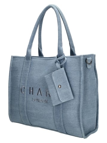 Charm Businesstasche "Bond" in Hellblau - (B)42 x (H)34 x (T)16 cm