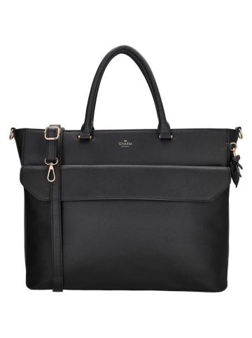Charm Businesstasche "Cambridge" in Schwarz - (B)46 x (H)32 x (T)13 cm