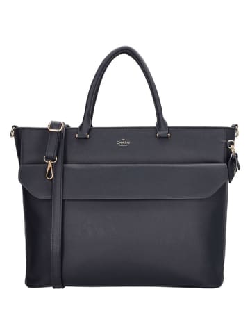 Charm Torebka w kolorze granatowym - 42 x 32 x 13,5 cm