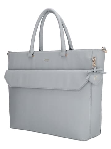 Charm Aktówka "Cambridge" w kolorze błękitnym - 46 x 32 x 13 cm