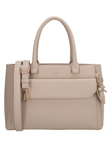 Charm Henkeltasche "Cambridge" in Beige - (B)30 x (H)21 x (T)12 cm