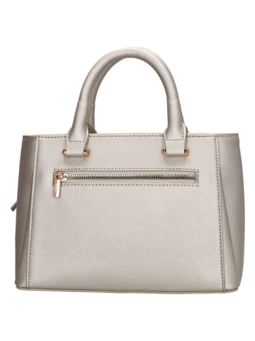 Charm Henkeltasche in Silber - (B)24 x (H)17 x (T)10 cm