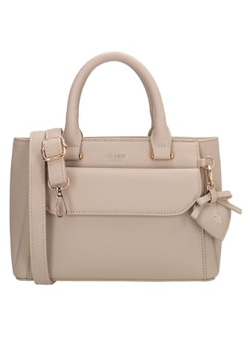 Charm Henkeltasche "Cambridge" in Beige - (B)24 x (H)17 x (T)10 cm