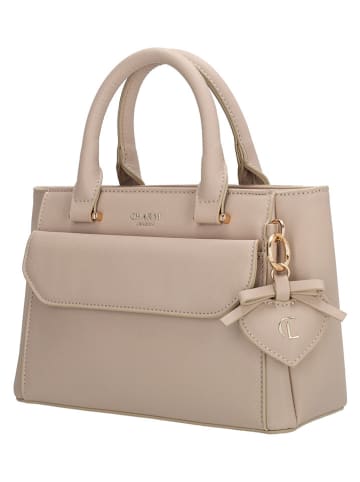 Charm Henkeltasche "Cambridge" in Beige - (B)24 x (H)17 x (T)10 cm