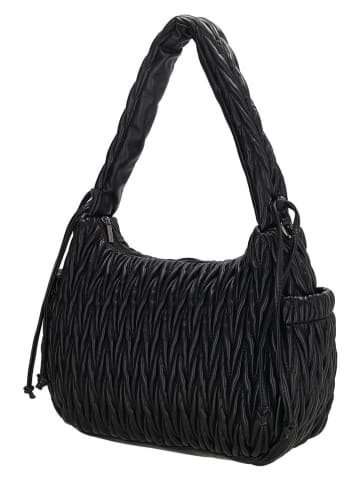Charm Schultertasche "West End" in Schwarz - (B)30 x (H)24 x (T)12 cm