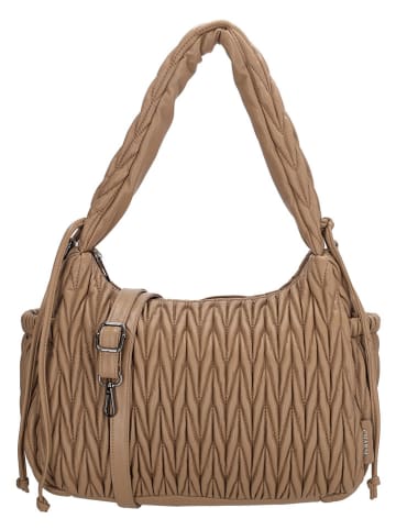 Charm Torebka "West End" w kolorze jasnobrązowym - 30 x 24 x 12 cm