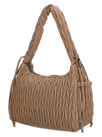 Charm Schultertasche "West End" in Hellbraun - (B)30 x (H)24 x (T)12 cm