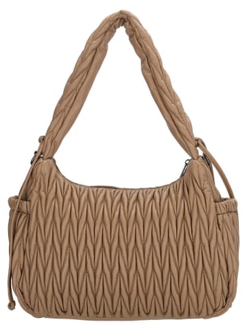 Charm Schultertasche "West End" in Hellbraun - (B)30 x (H)24 x (T)12 cm