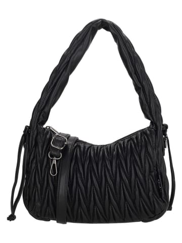 Charm Schultertasche "West End" in Schwarz - (B)23 x (H)25 x (T)8 cm