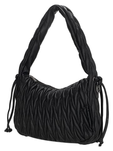 Charm Schultertasche "West End" in Schwarz - (B)23 x (H)25 x (T)8 cm