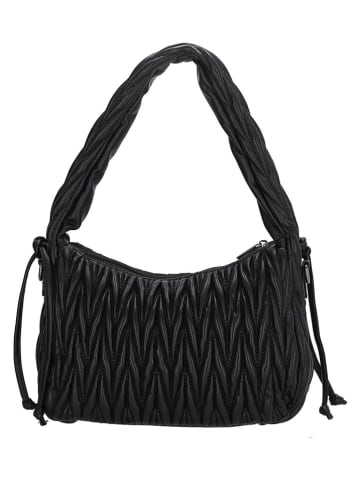 Charm Schultertasche "West End" in Schwarz - (B)23 x (H)25 x (T)8 cm