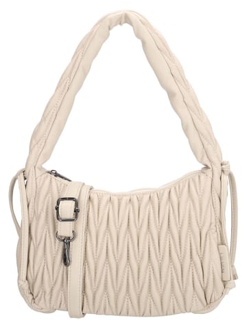 Charm Schultertasche "West End" in Beige - (B)23 x (H)25 x (T)8 cm