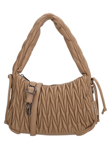 Charm Schultertasche "West End" in Hellbraun - (B)23 x (H)25 x (T)8 cm