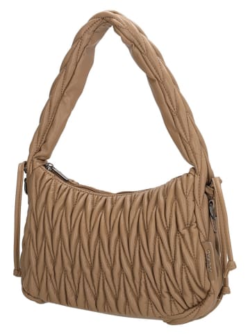 Charm Torebka "West End" w kolorze jasnobrązowym - 23 x 25 x 8 cm