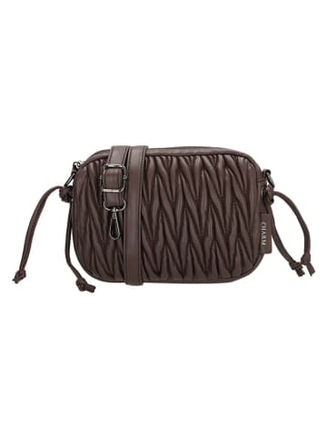 Charm Umhängetasche "West End" in Braun - (B)20 x (H)15 x (T)4 cm