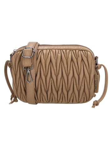 Charm Torebka "West End" w kolorze jasnobrązowym - 20 x 15 x 4 cm