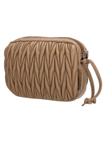 Charm Torebka "West End" w kolorze jasnobrązowym - 20 x 15 x 4 cm