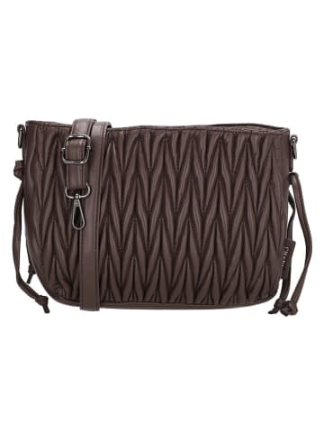 Charm Umhängetasche "West End" in Braun - (B)25 x (H)20 x (T)7 cm