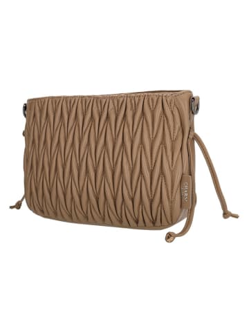 Charm Torebka "West End" w kolorze jasnobrązowym - 25 x 20 x 7 cm