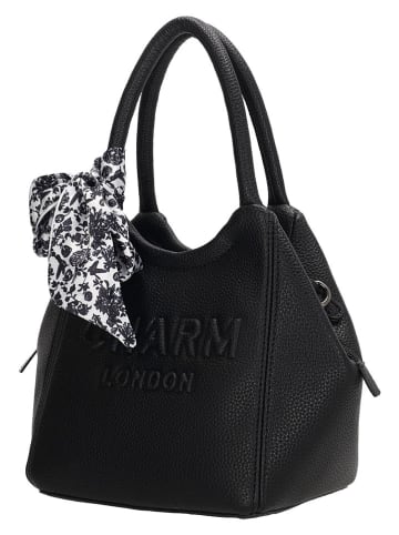 Charm Torebka "Bond Street" w kolorze czarnym - 27 x 19 x 13 cm