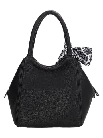 Charm Torebka "Bond Street" w kolorze czarnym - 27 x 19 x 13 cm