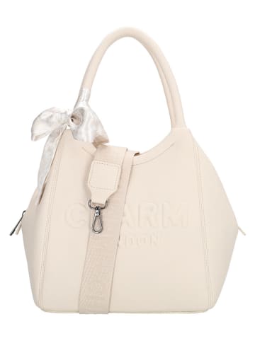 Charm Henkeltasche "Bond Street" in Beige - (B)30 x (H)24,5 x (T)17 cm