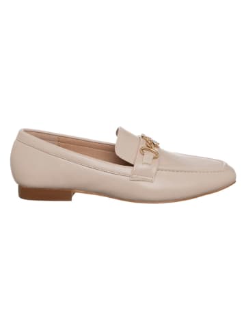 Patrizia Pepe Leder-Slipper in Beige