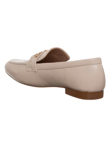Patrizia Pepe Leder-Slipper in Beige