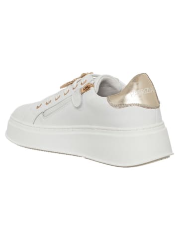 Patrizia Pepe Leder-Sneakers in Weiß
