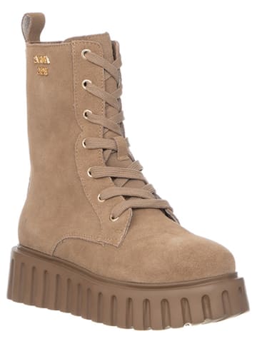 Patrizia Pepe Boots in Schwarz/ Beige