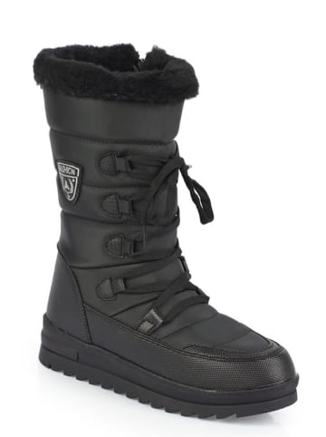 trendyol Winterboots in Schwarz