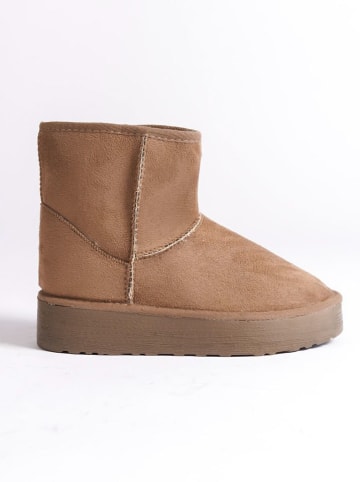 trendyol Winterboots lichtbruin