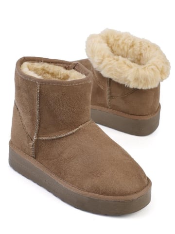 trendyol Winterboots lichtbruin