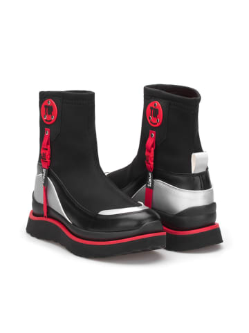trendyol Boots zwart/rood/wit