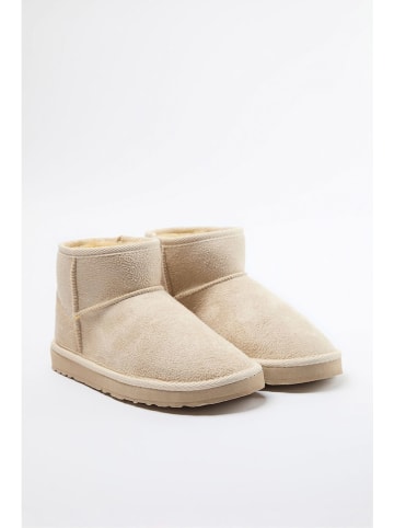 trendyol Enkelboots beige
