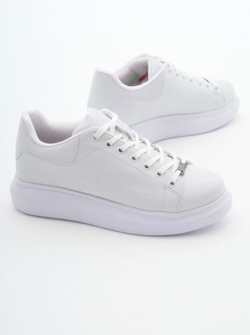 trendyol Sneakersy w kolorze białym