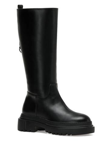 trendyol Kozaki w kolorze czarnym