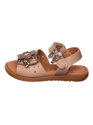 lamino Leder-Sandalen in Beige