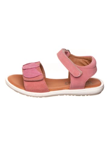 lamino Leder-Sandalen in Rosa