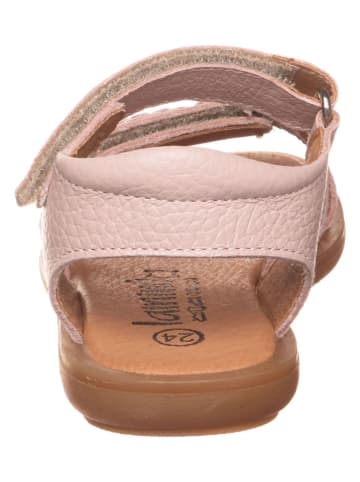 lamino Leder-Sandalen in Rosa